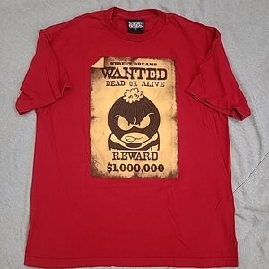 Street Dreams Original Collection XL NWOT "Wanted Dead Or Alive" Streetwear